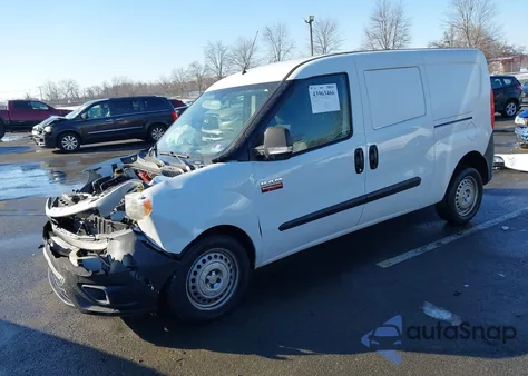 2021 Ram Promaster City z USA, uszkodzony, nr VIN ZFBHRFAB7M6T83226